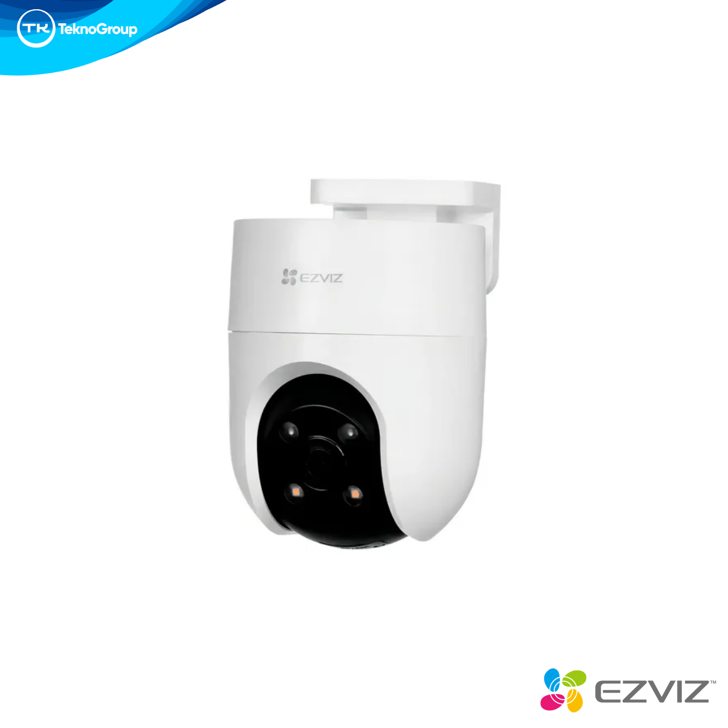 Cámara Exterior Pan & Tilt Wi-Fi 1080p EZVIZ - Giro 360°, Visión Color 30m, IA Humana, Auto-Tracking, Audio 2 Vías e Intemperie