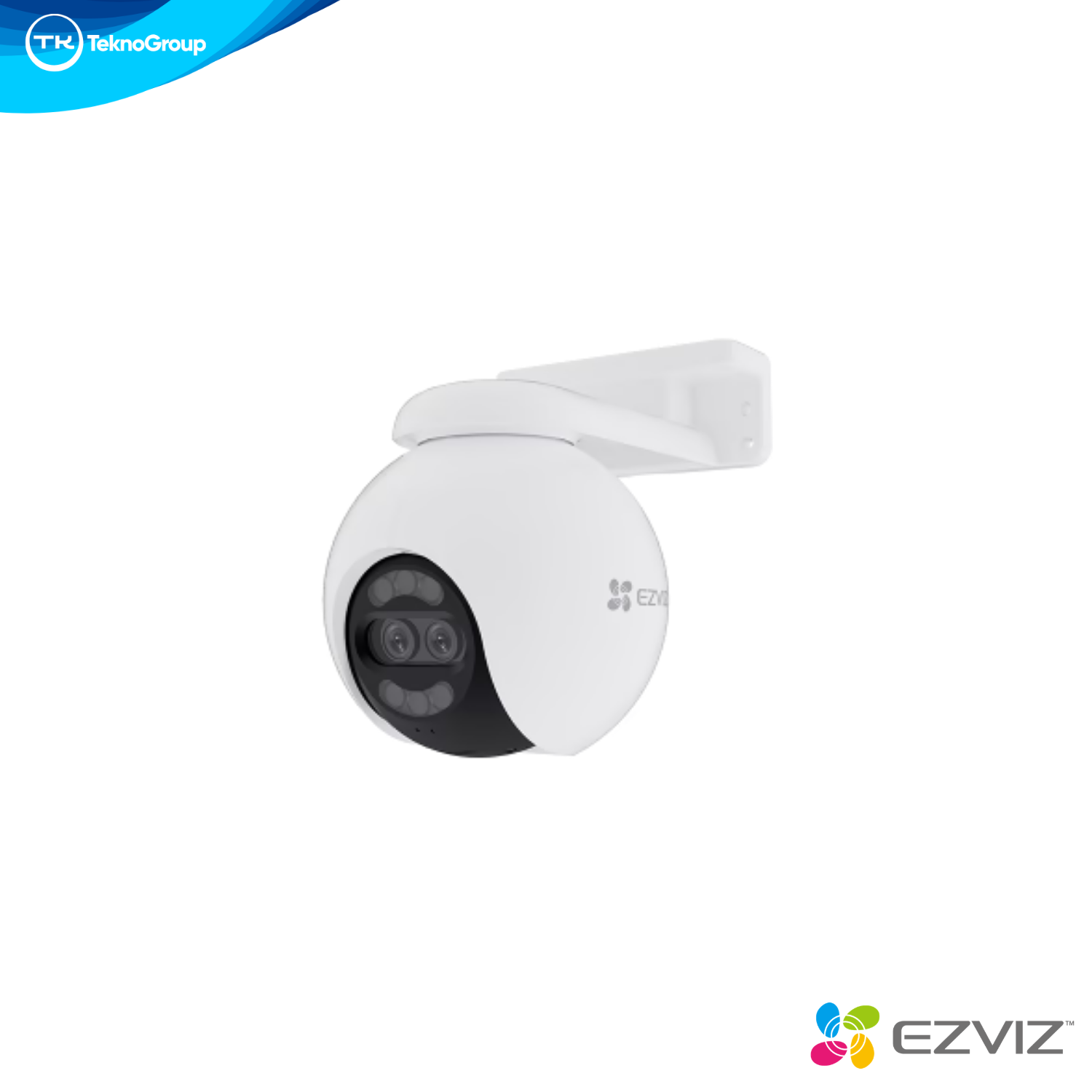 Cámara Exterior Pan & Tilt Wi-Fi 4MP EZVIZ - Giro 360°, Lente F1.0 Color Ultra Baja Luz, Auto-Zoom IA, Sirena e Intemperie