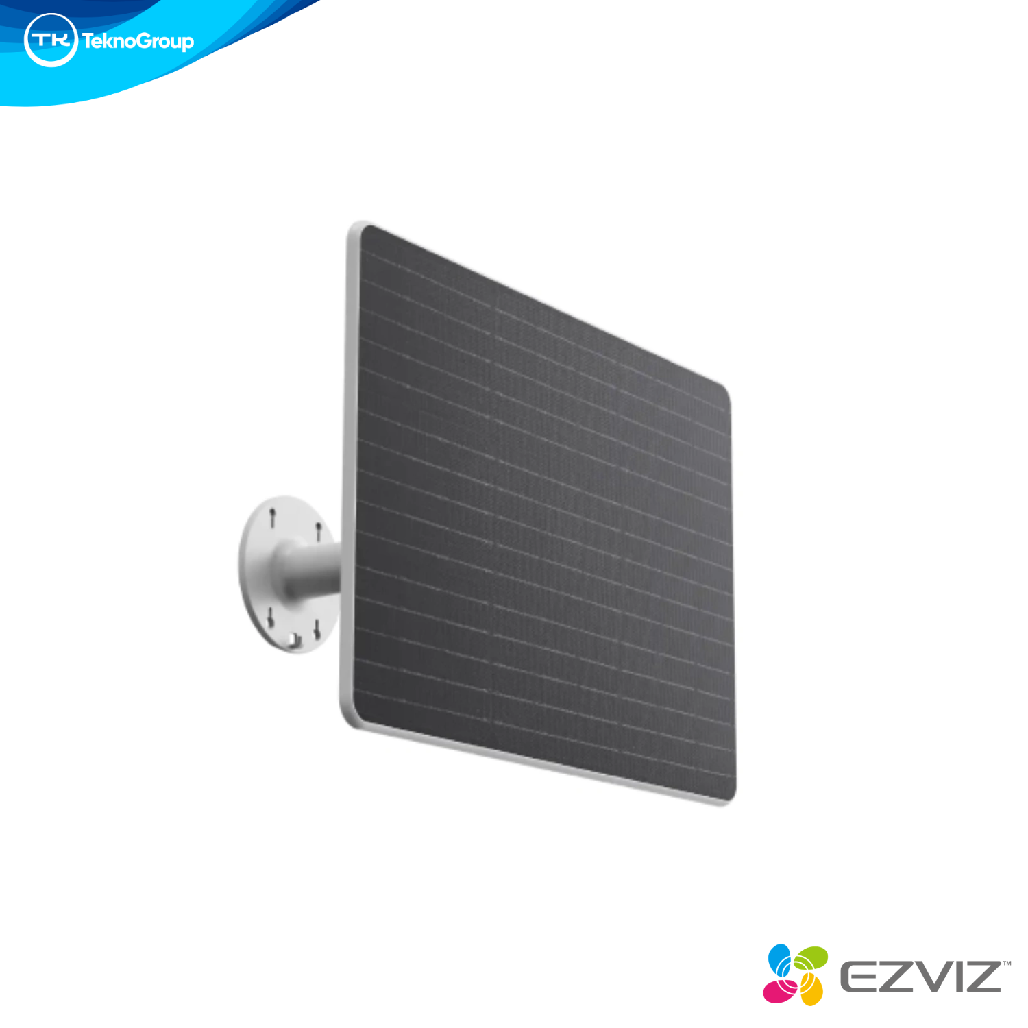 Panel Solar con Batería Integrada EZVIZ 37Wh 10Ah - Celdas Monocristalinas, Doble Puerto de Carga y Soporte Exterior