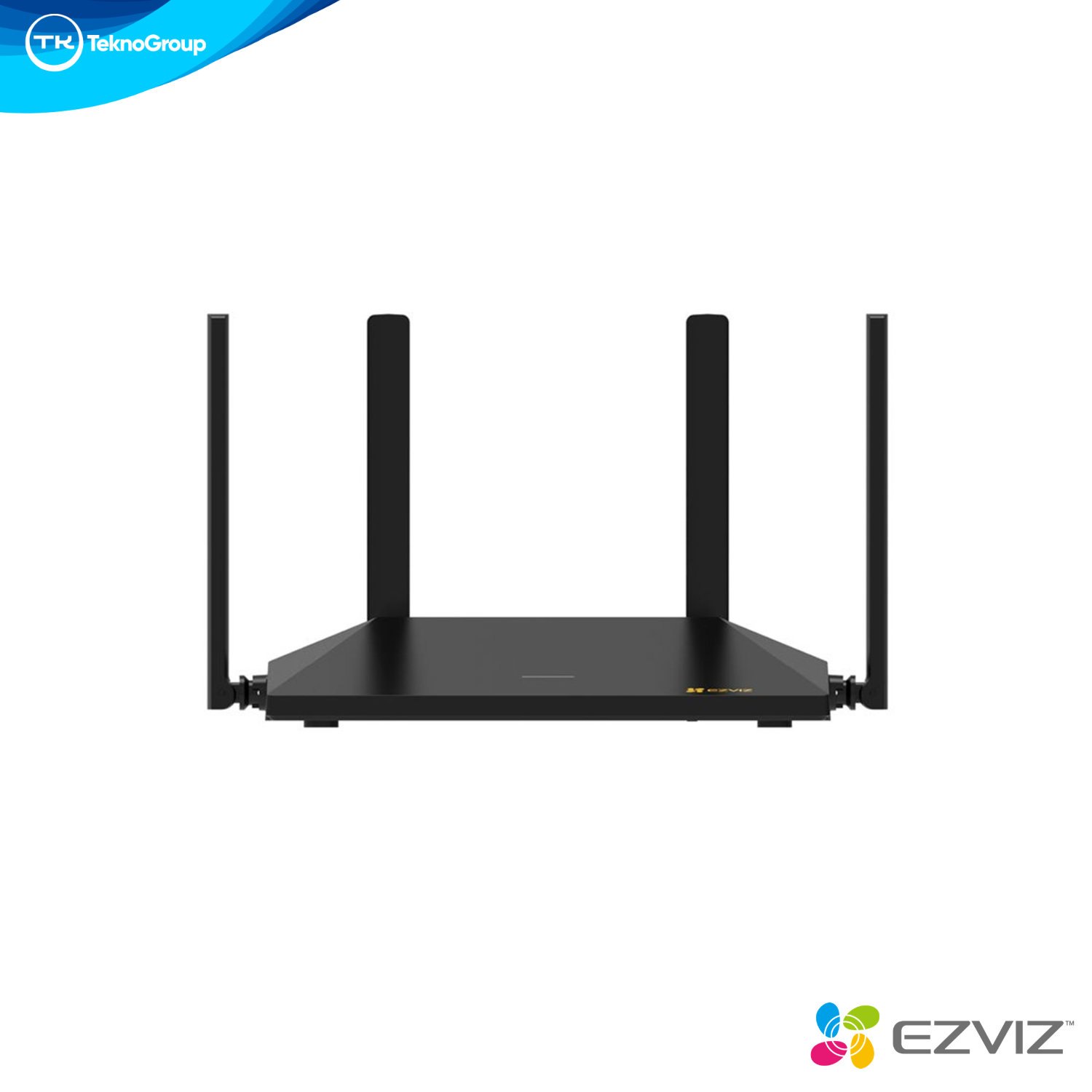 Router Wi-Fi 6 EZVIZ RT1 AX3000 - Mesh, Cobertura 200m², Acelerador Smart Home 256 Disp, Gigabit y App EZVIZ