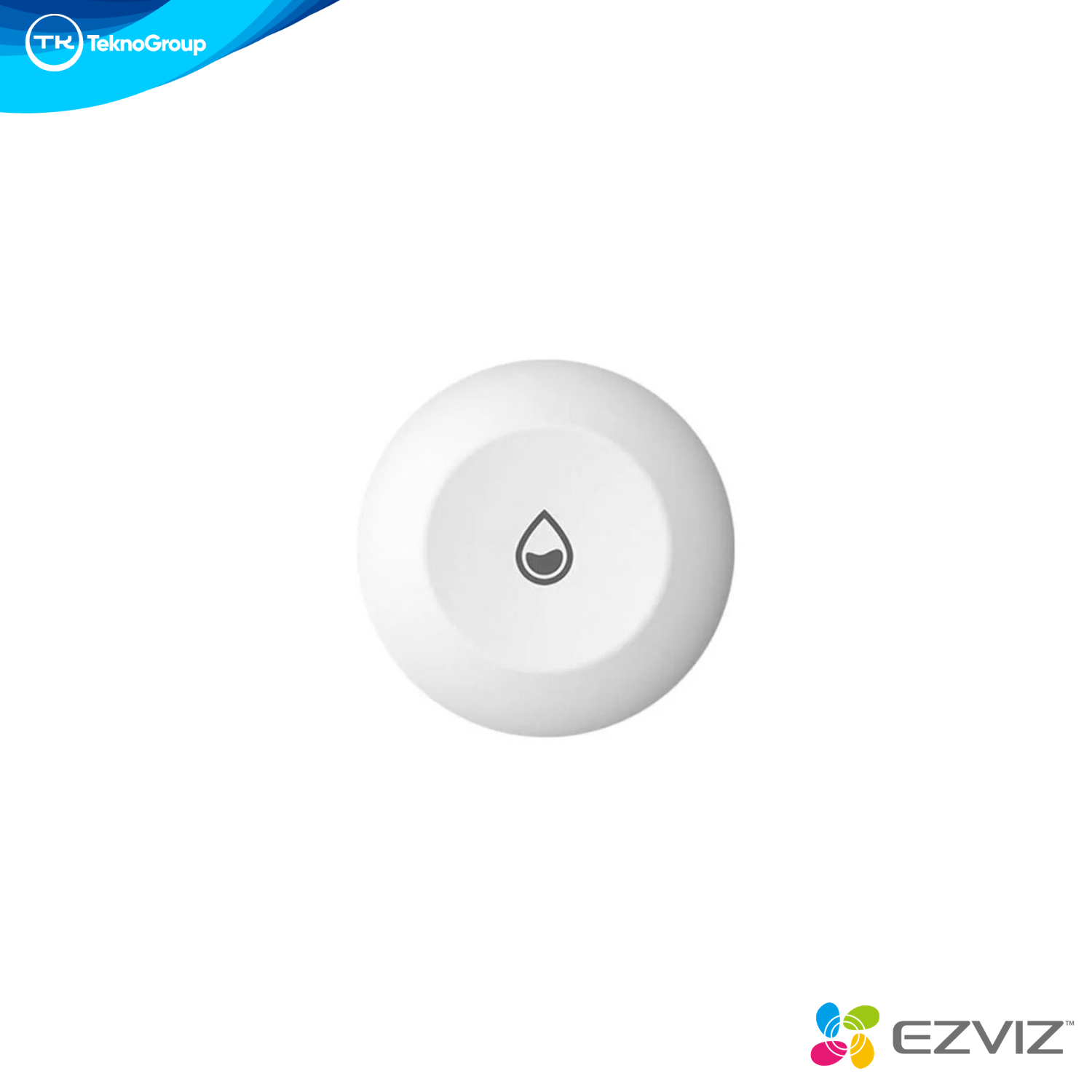 Sensor de Fugas de Agua EZVIZ T10C - Alertas App, IP67 Sumergible, Batería 1 Año, Vincula Cámaras, Zigbee para Hub A3