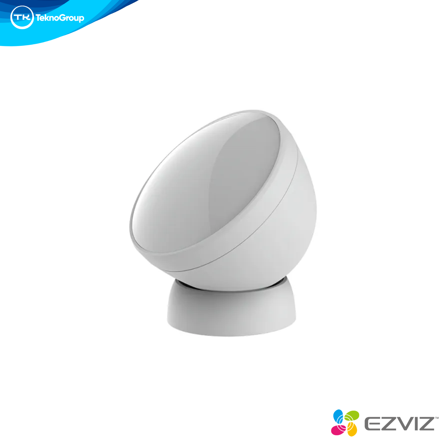 Sensor de Movimiento PIR EZVIZ T1C - Detección Humana, Giro 360°, Antisabotaje, Alertas App, Vincula Cámaras y Zigbee
