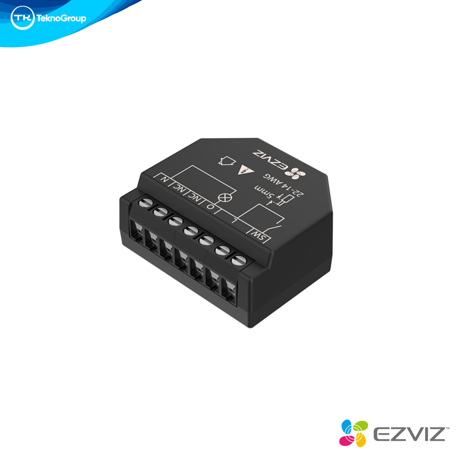 Relé Inteligente Wi-Fi EZVIZ T35WM - Matter, Medidor Consumo, Sobrecarga, App EZVIZ, Horarios, Alexa y Google