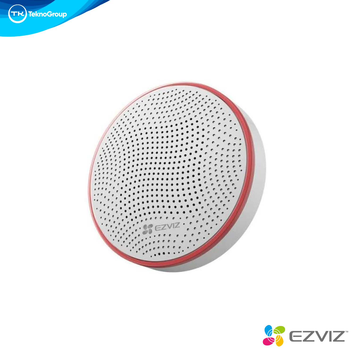 Sirena Inteligente Exterior/Interior EZVIZ T9C - 90-105dB, IP54, Batería 8 Años, Antisabotaje, Zigbee para Hub A3