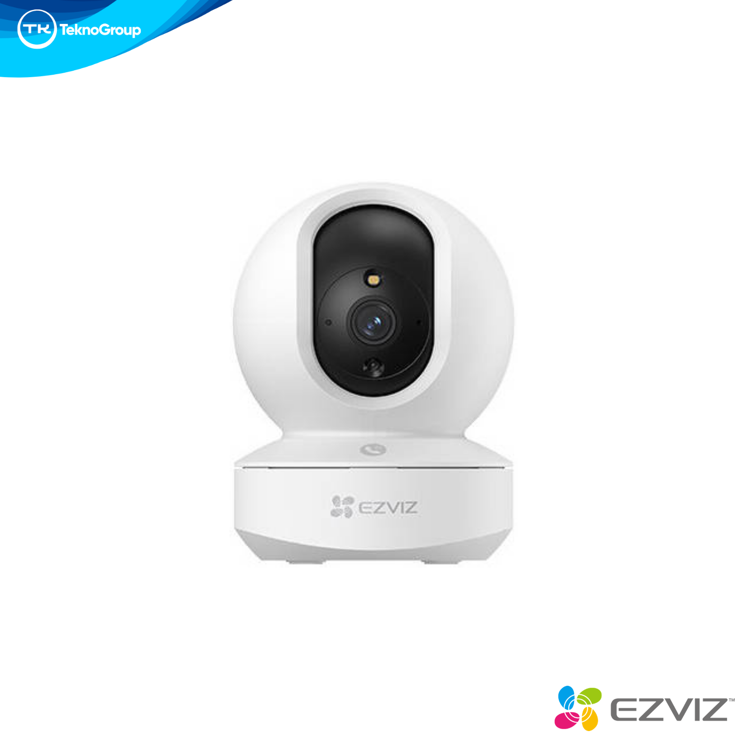 Cámara Domo Interior Wi-Fi 2MP EZVIZ - Giro 360°, Patrullaje, Color Nocturno, IA Humana/Sonidos, Audio 2 Vías, USB-C y MicroSD