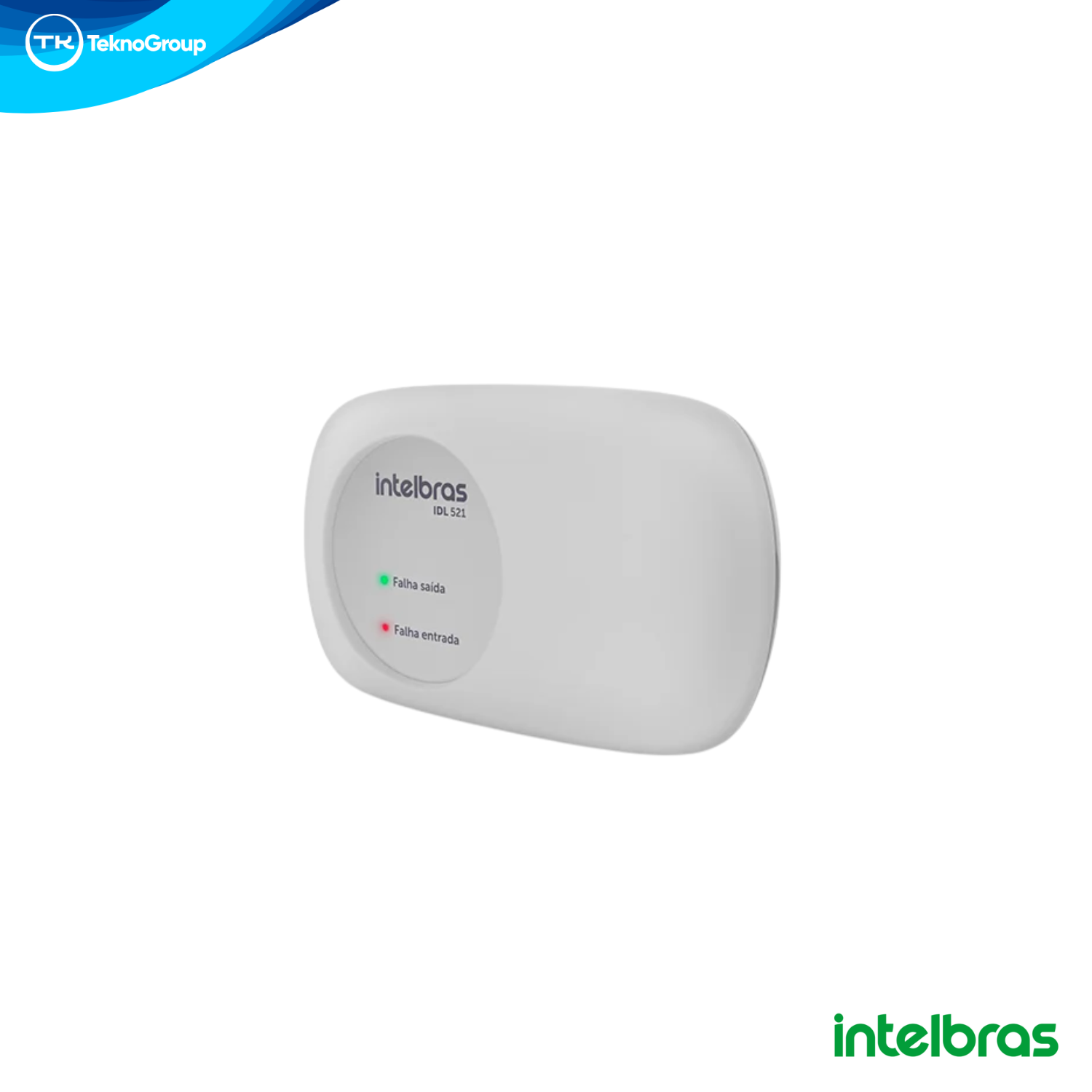 Aislador de Lazo de Incendio Intelbras a 2 Hilos - Protección Contra Cortocircuitos, LED Indicador de Estado y Bajo Consumo de Corriente