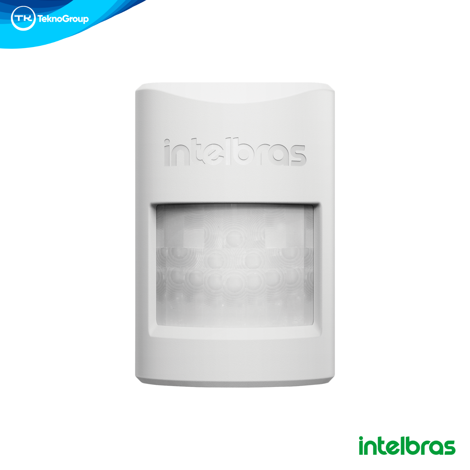Sensor de Movimiento PIR Inalámbrico Intelbras - Cobertura 90° y 12m, Pet Inmune hasta 20kg, 2 Sensibilidades y Frecuencia 433MHz