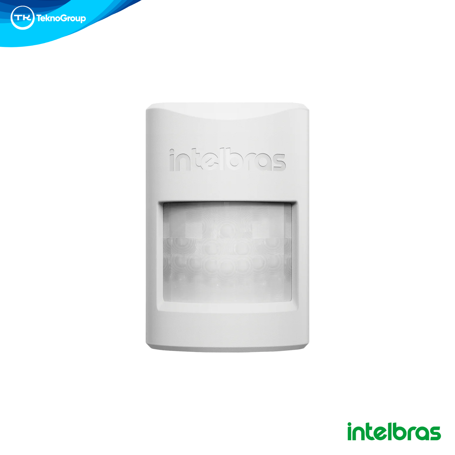Sensor de Movimiento PIR Cableado Intelbras - Cobertura 90° y 12m, Pet Inmune hasta 20kg, 2 Sensibilidades y Tamper de Seguridad