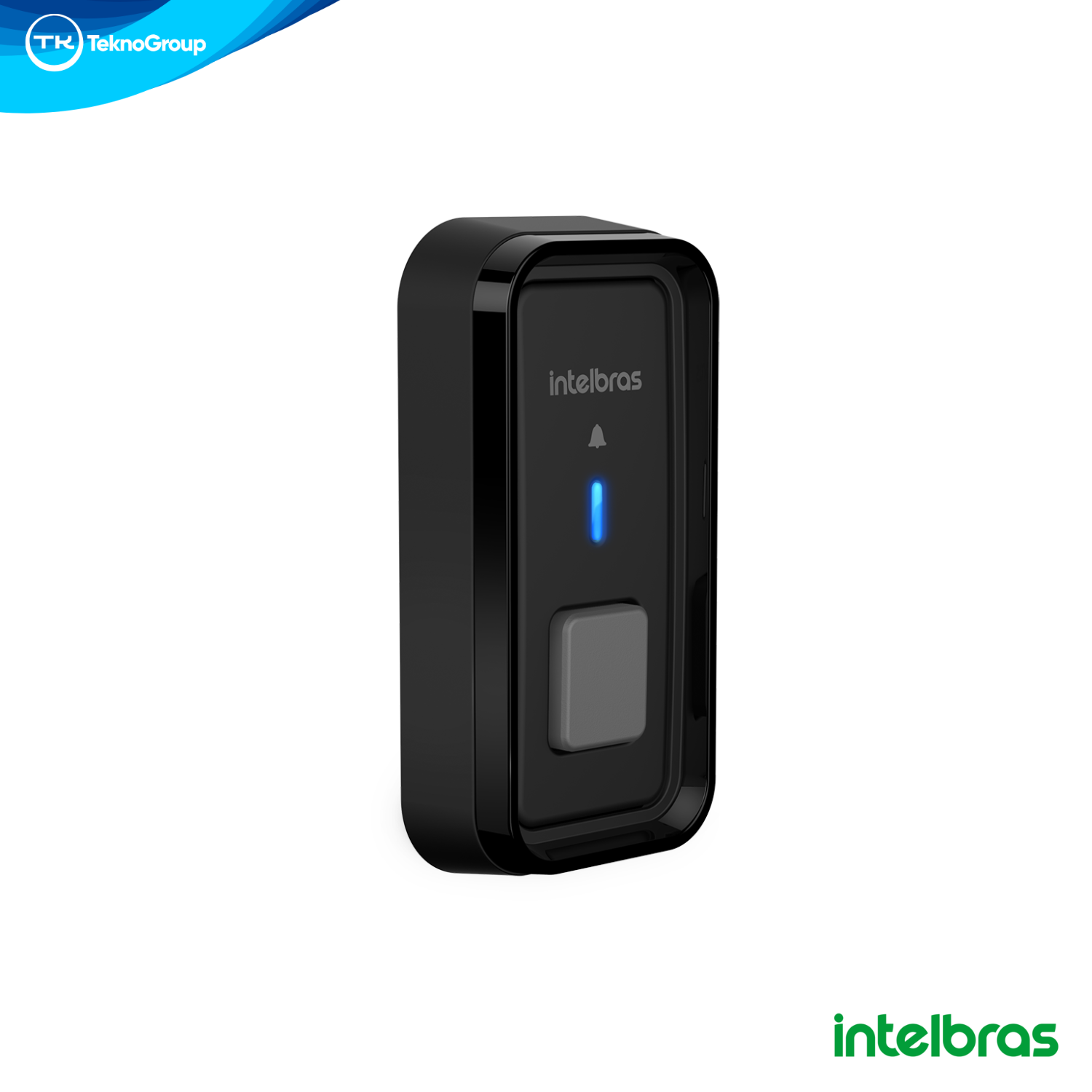 Detector de Humo Lineal Full Vision Intelbras 8 a 100 Metros 24V - Contacto Seco, 4 Espejos Reflectivos y LEDs de Estado Alarma Falla Calibración