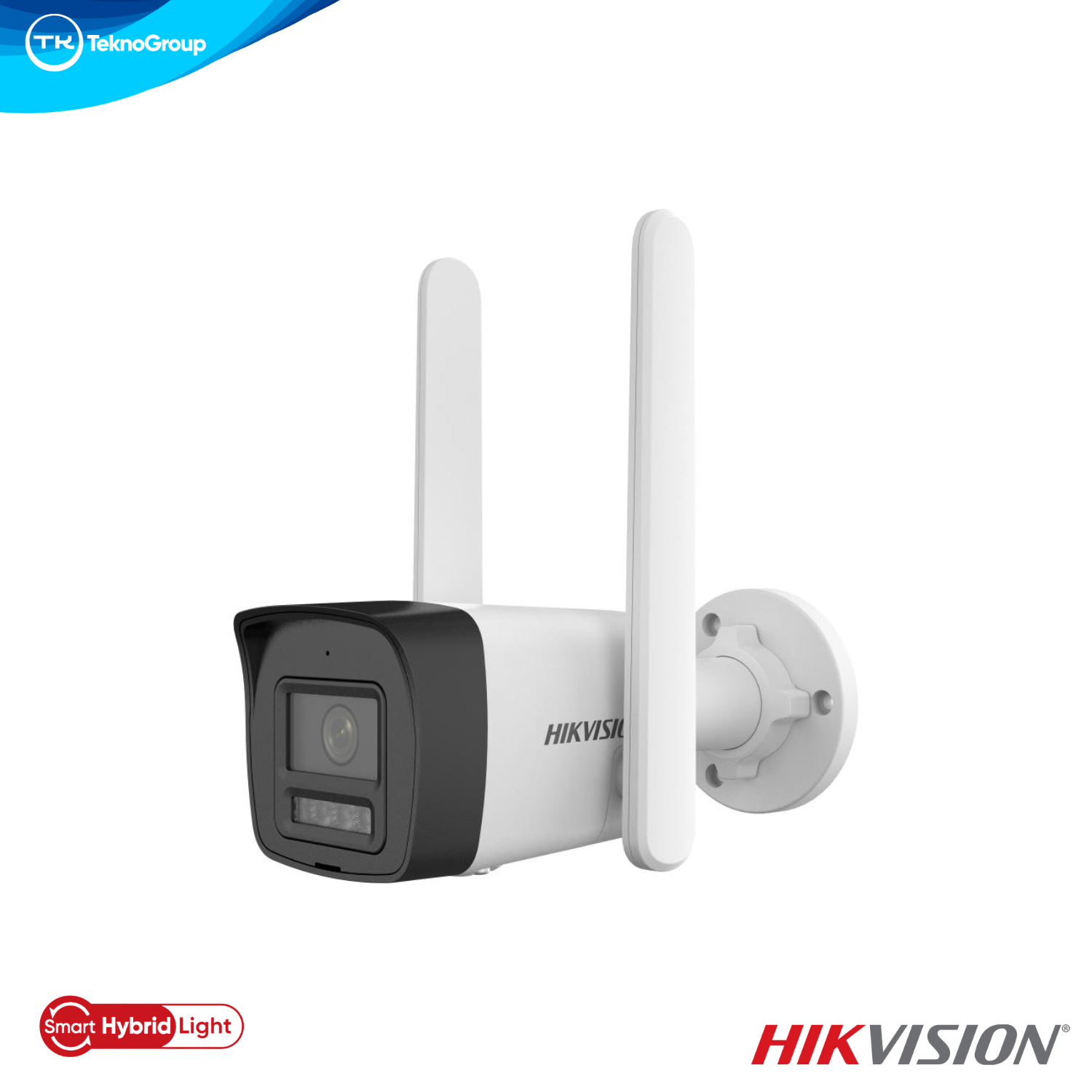 Cámara IP Bullet 4G 2MP Hikvision DS-2CD1023G2-LIDUF/4G/SL 2.8mm - Smart Hybrid Light 30m, Alarma Estroboscópica y Audio Dual
