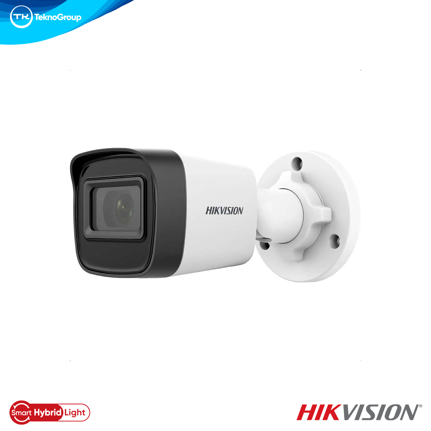 Cámara IP Bullet 4MP Hikvision DS-2CD1043G2-LIUF/SL 2.8mm - Smart Hybrid Light 30m, Disuasión Activa, Audio 2 Vías, PoE, MicroSD 512GB, IP67