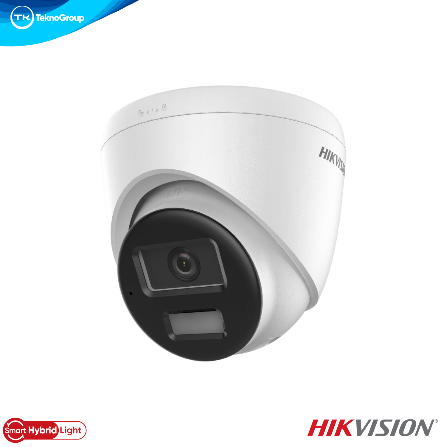 Cámara IP Domo 4MP Hikvision DS-2CD1341G2-LIUF/SL 2.8mm - Smart Hybrid Light 20m, Audio 2 Vías, PoE, MicroSD 512GB, IP67