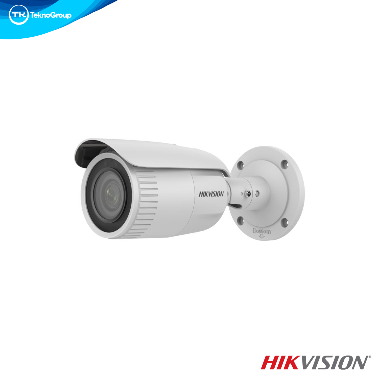 Cámara IP Bullet 2MP Hikvision DS-2CD1623G2-IZ 2.8-12mm Motorizada - Motion 2.0 IA, IR 50m EXIR 2.0, PoE, MicroSD 256GB, Metálica IP67
