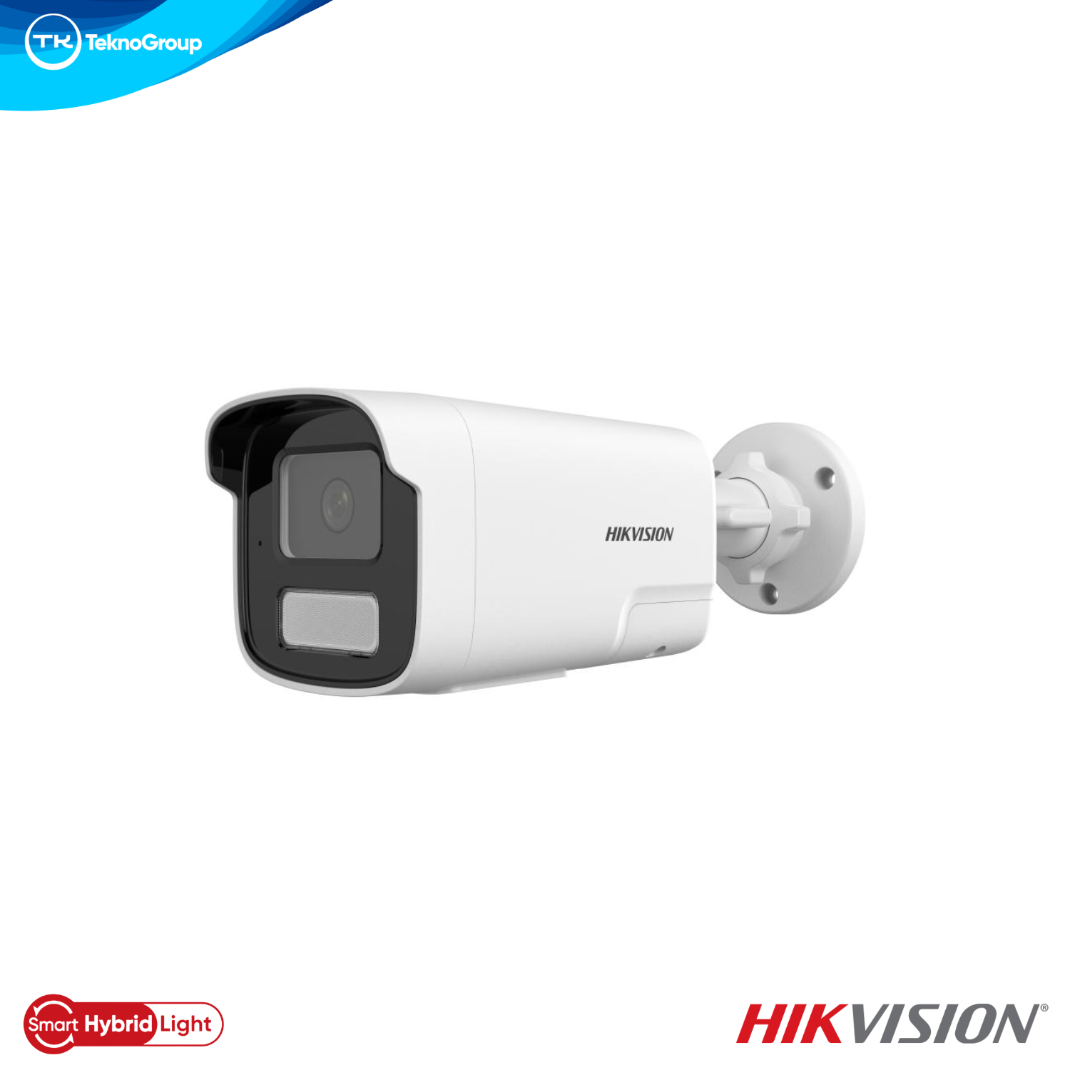Cámara IP Bullet 4MP Hikvision DS-2CD1T43G2-LIUF/SL 4mm - Smart Hybrid Light 50m, Disuasión Activa, Audio 2 Vías, PoE, MicroSD 512GB, IP67