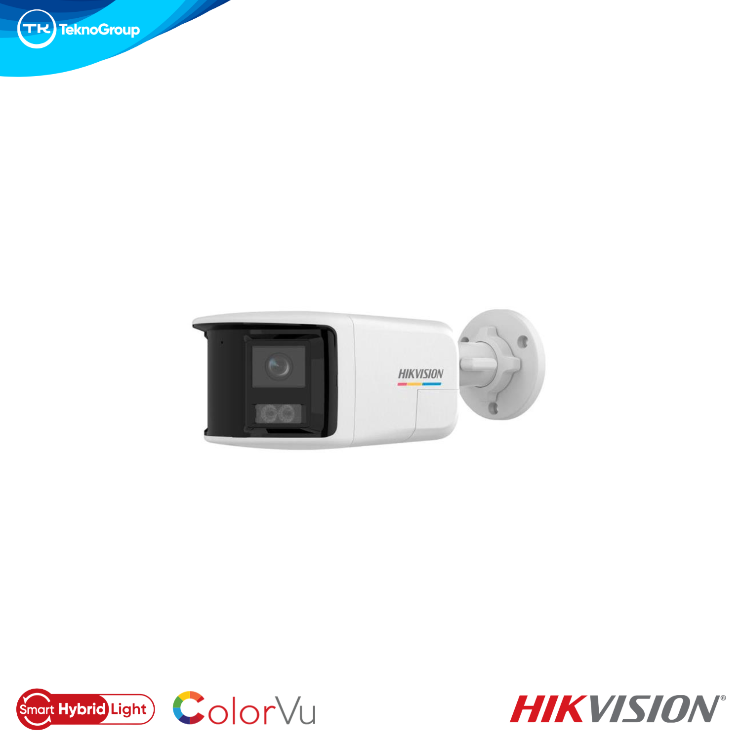 Cámara IP Bullet 6MP Hikvision DS-2CD1T67G2HP-LIUF/SL 2.8mm - ColorVu Smart Hybrid Light 30m, Disuasión Activa, Audio 2 Vías, MicroSD 512GB, IP67
