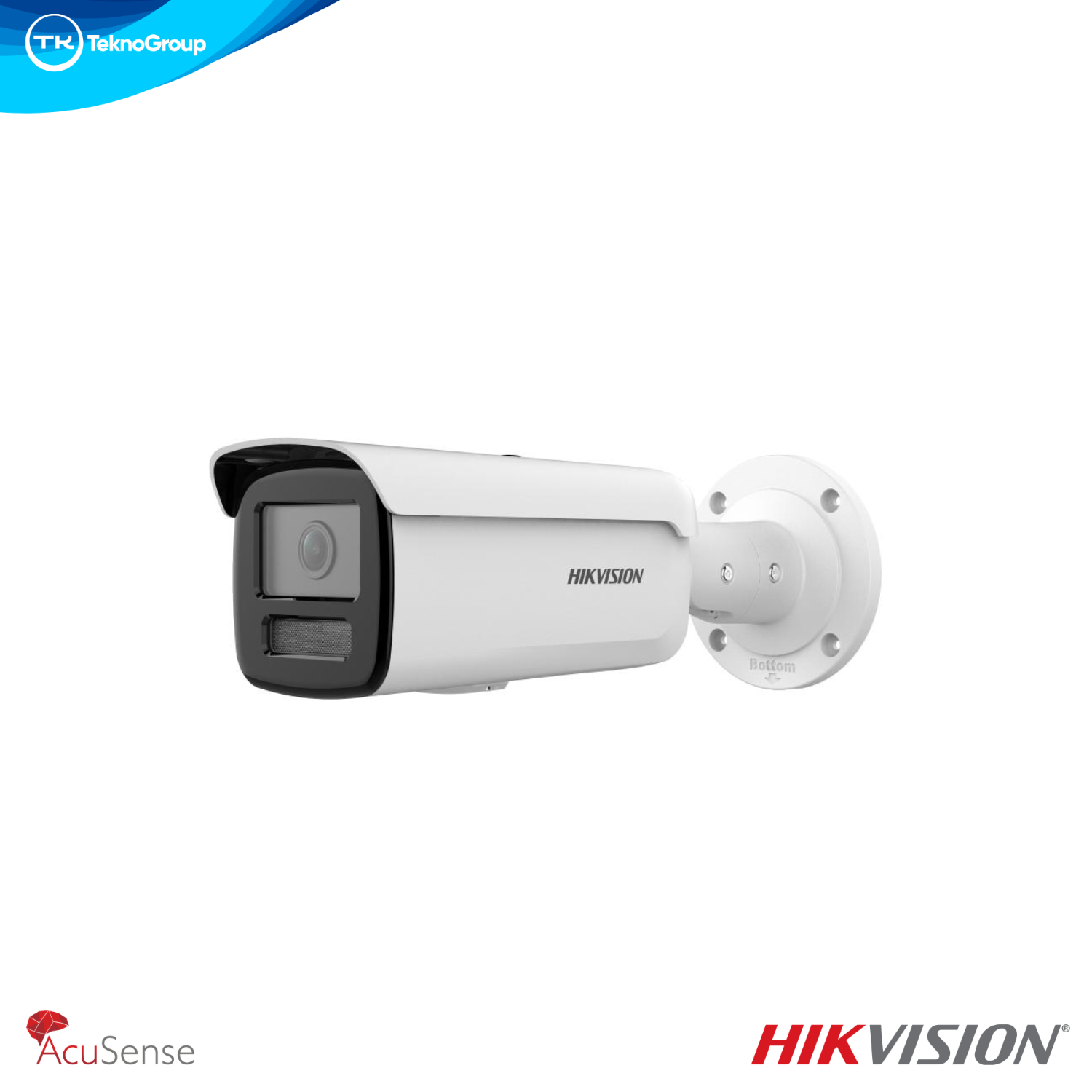 Cámara IP Bullet 2MP Hikvision DS-2CD2623G2-IZS 2.8-12mm Motorizada - AcuSense IA, IR 60m, WDR 120dB, PoE, MicroSD 512GB, IP67/IK10