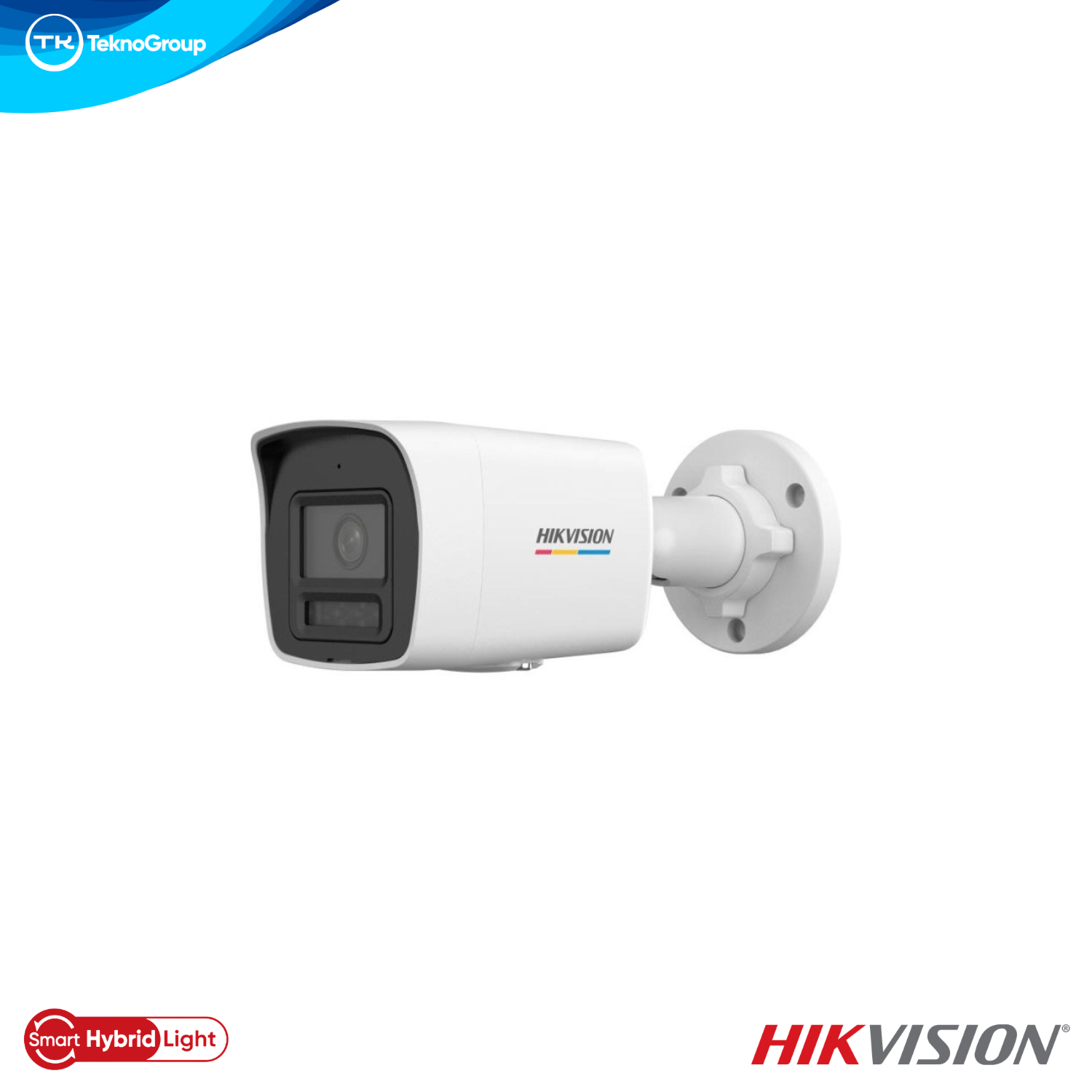 Cámara IP Bullet 2MP Hikvision DS-2CD3021G2-LIUF 2.8mm - Smart Hybrid Light 30m, Micrófono, PoE, MicroSD 256GB, IP67