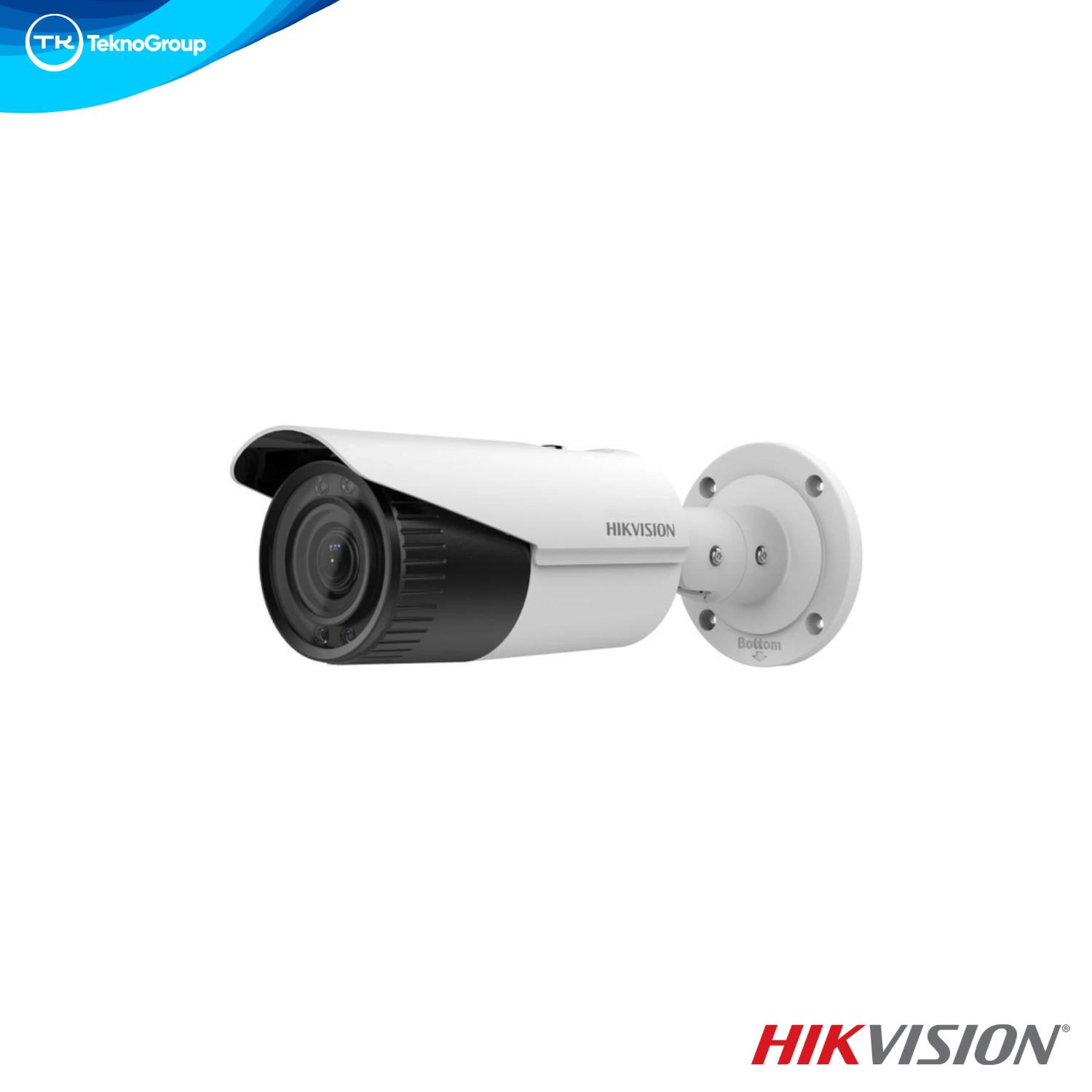 Cámara IP Bullet 5MP Hikvision DS-2CD3651G0-IZS 2.7-13.5mm Motorizada - IR 60m EXIR 2.0, WDR 120dB, PoE, MicroSD 256GB, IP67/IK10