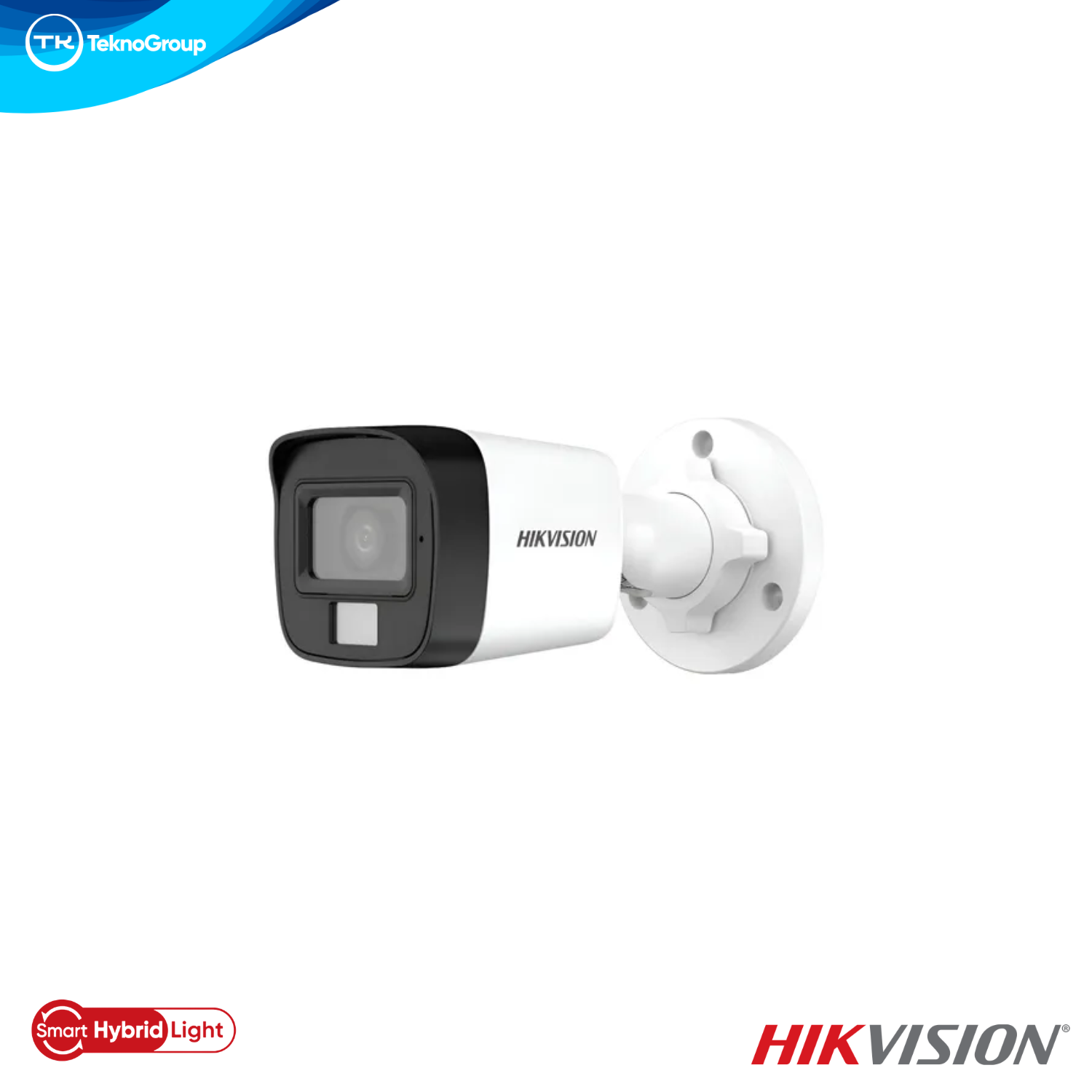 Cámara Bullet 2MP Hikvision DS-2CE16D0T-LFS 2.8mm - Smart Hybrid Light 30m, Audio Coaxial, 4 en 1, Metálica IP67