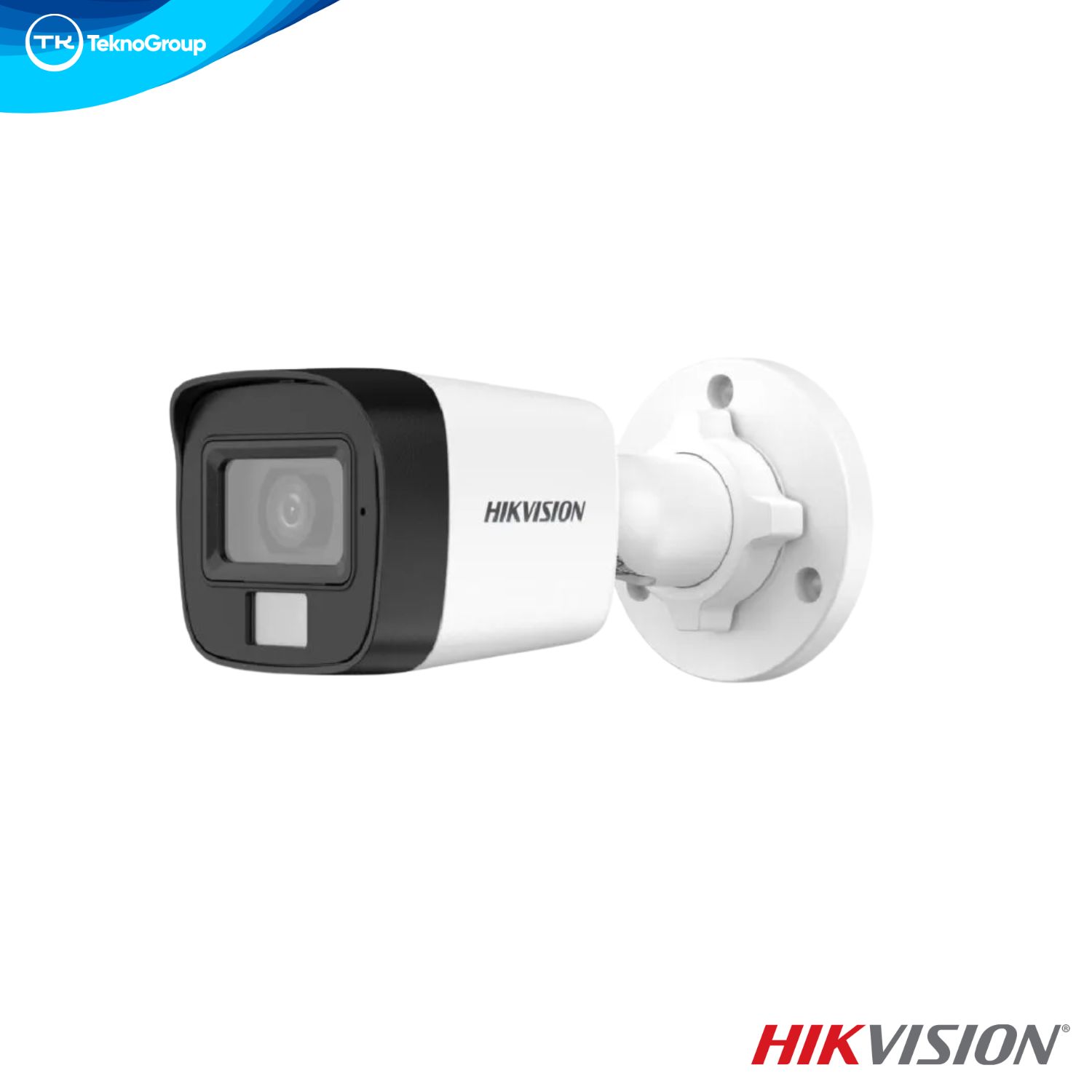 Cámara Mini Bullet HD-TVI 5MP Dual Light Hikvision DS-2CE16K0T-LFS 2.8mm - IR/Luz Blanca 30m, Audio, IP67