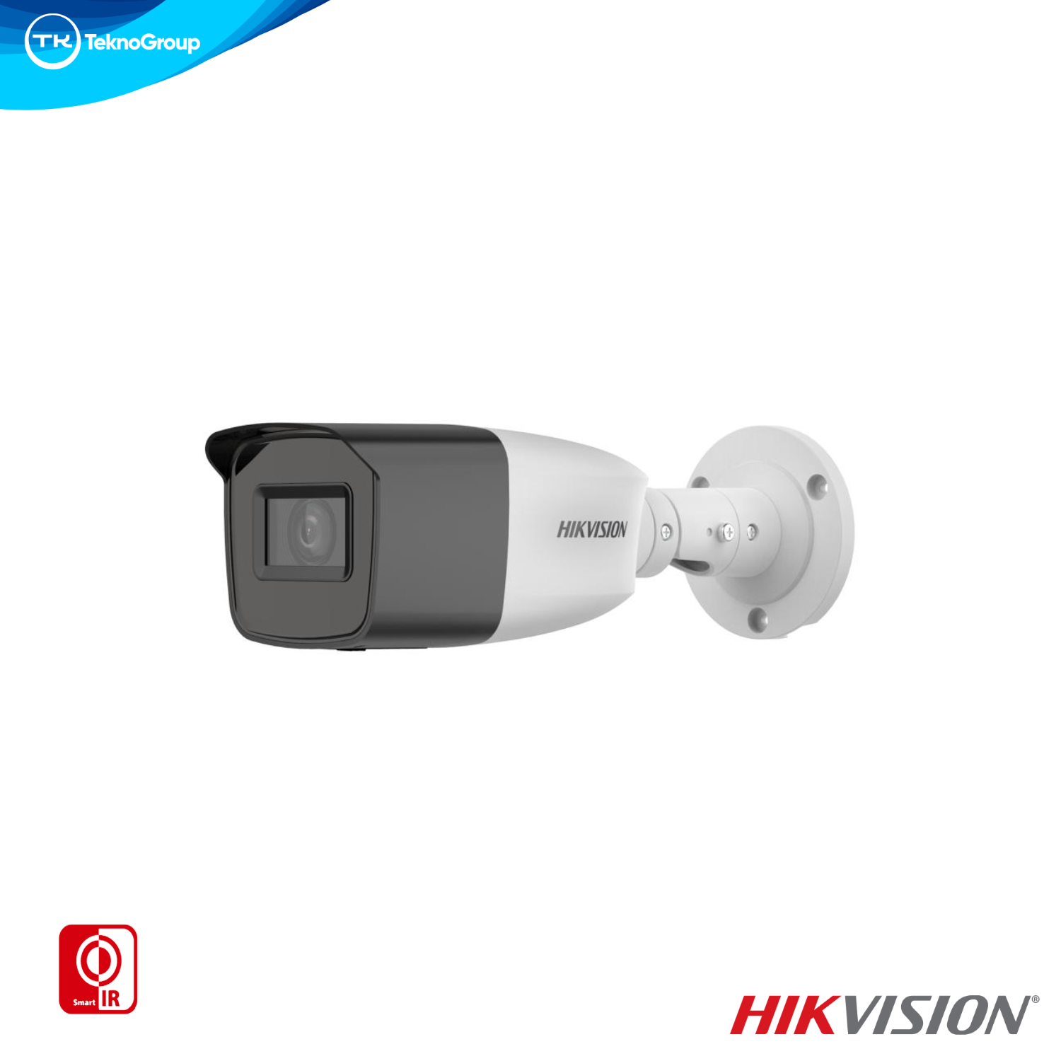 Cámara Bullet Varifocal 2MP Hikvision DS-2CE19D0T-VFIT3F 2.7-13.5mm - IR 40m EXIR 2.0, 4 en 1, Plástica IP67