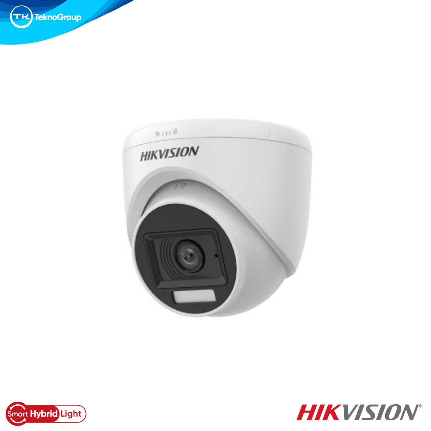 CAMARA MINI BULLET | PLASTICA | 5MP | SMART HYBRID LIGHT | LENTE 2.8MM | IR 20M | HD TVI | DS-2CE76K0T-EXLPF | HIKVISION