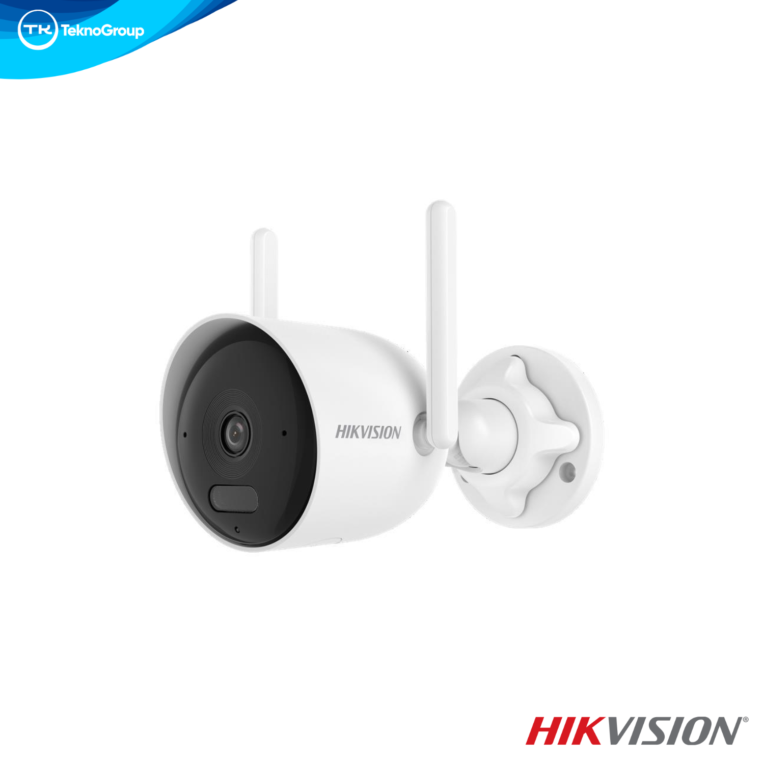 Cámara IP Bullet Wi-Fi 6 2MP Hikvision DS-2CFW02 2.8mm - IR 30m, Audio 2 Vías, IP67