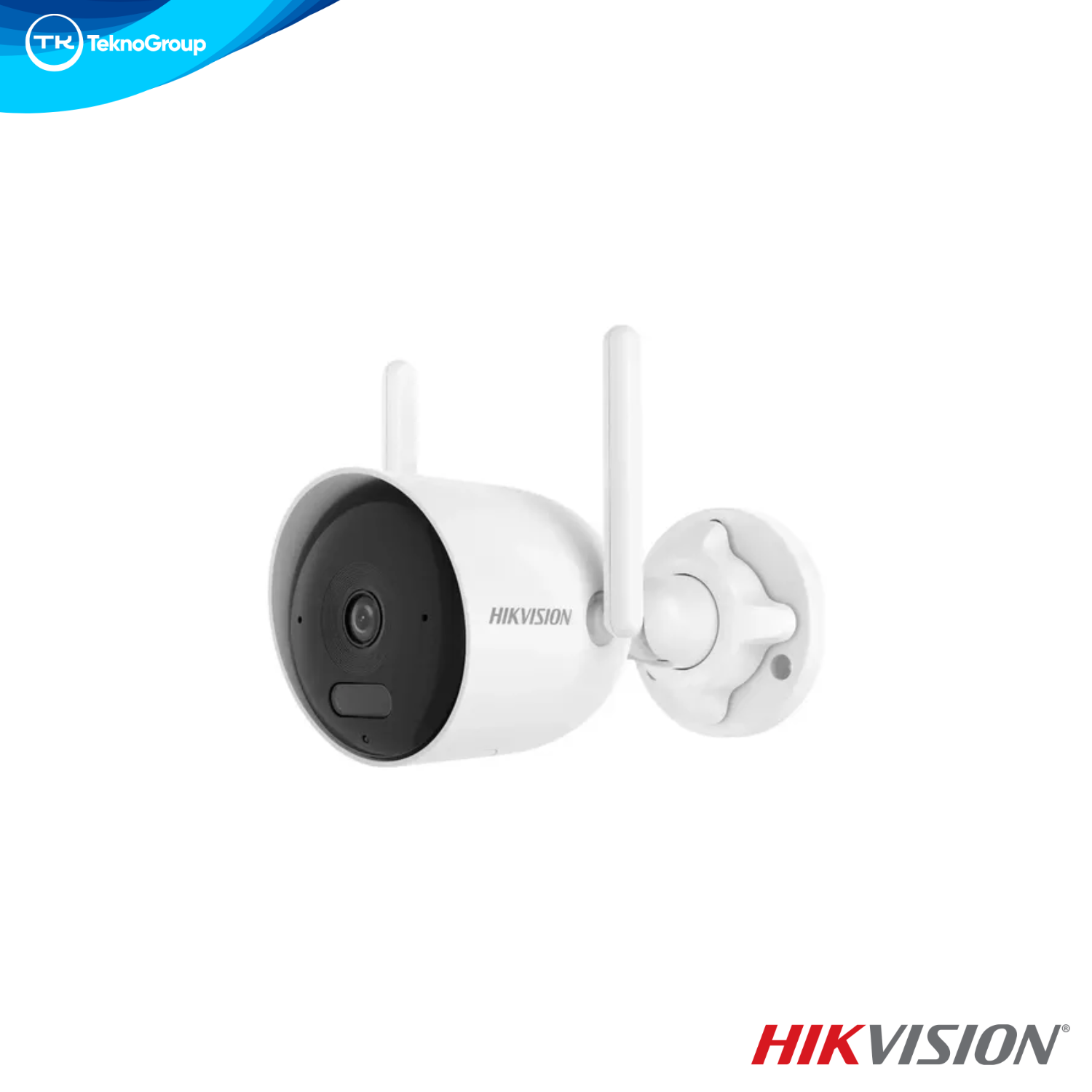 Cámara IP Bullet Wi-Fi 6 4MP Hikvision DS-2CFW04 2.8mm - IR 30m, Audio 2 Vías, IP67