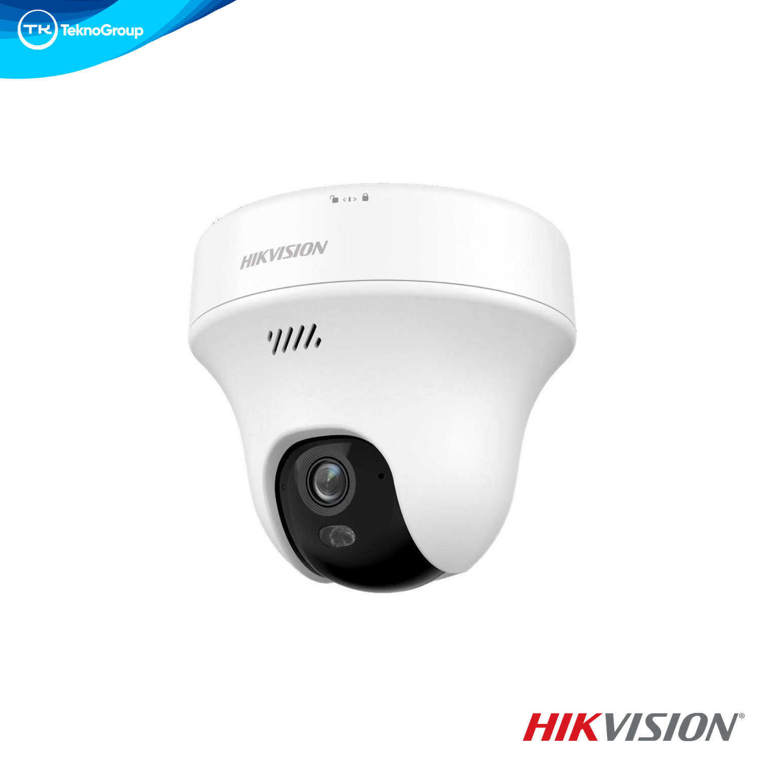 Cámara IP Domo Wi-Fi 6 3MP Hikvision DS-2CFWQ3 2.8mm - IR 10m, Audio 2 Vías
