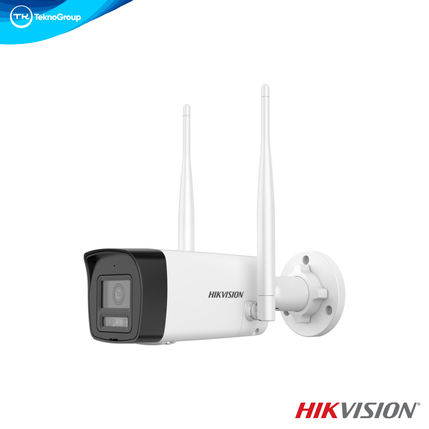 Cámara IP Bullet Wi-Fi 6 4MP Hikvision DS-2CV1043G2-LIDWF 2.8mm - IR 30m, Audio 2 Vías, MicroSD 512GB, IP67