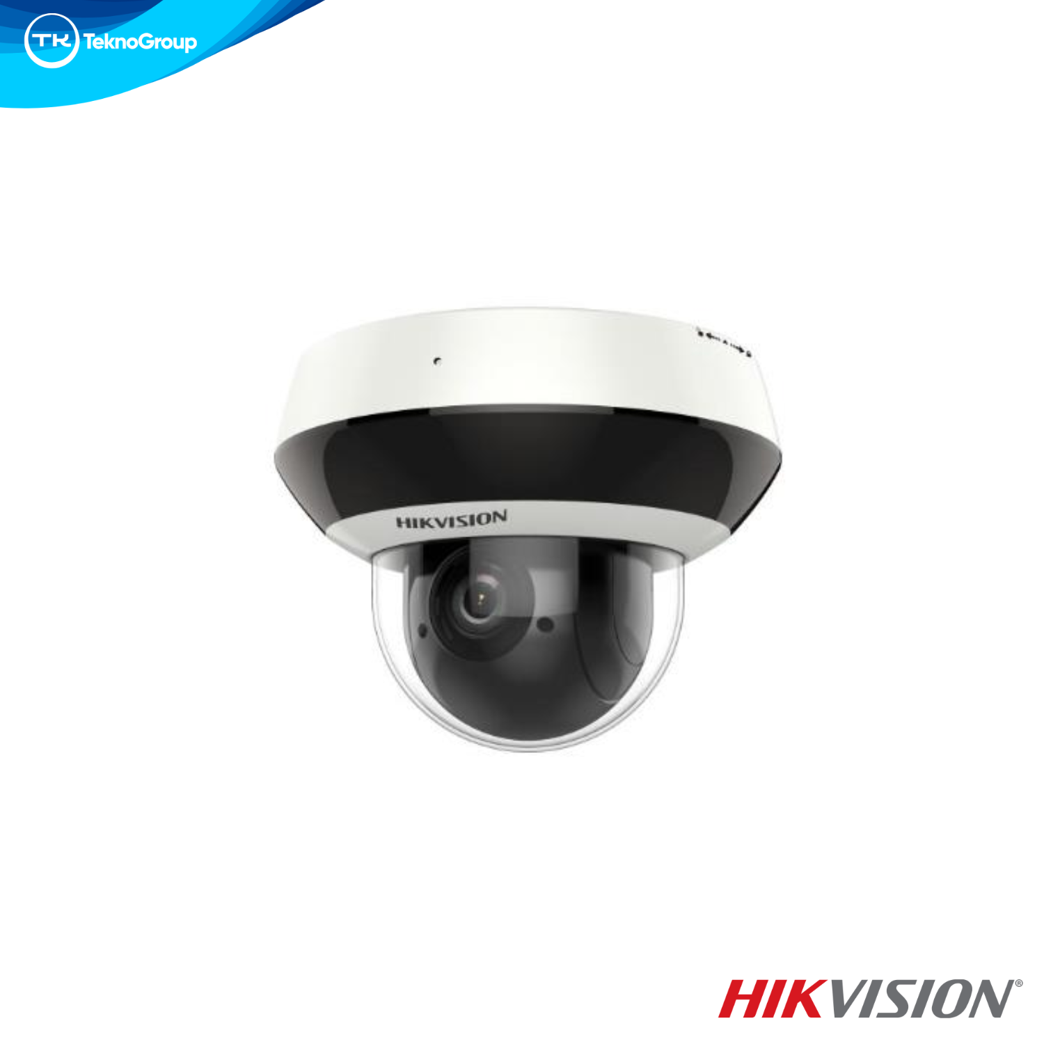 Cámara IP Domo PTZ 2MP Hikvision DS-2DE2A204IW-DE3 2.8-12mm - Zoom Óptico 4x, IR 20m, Audio, PoE, MicroSD 256GB, IP66