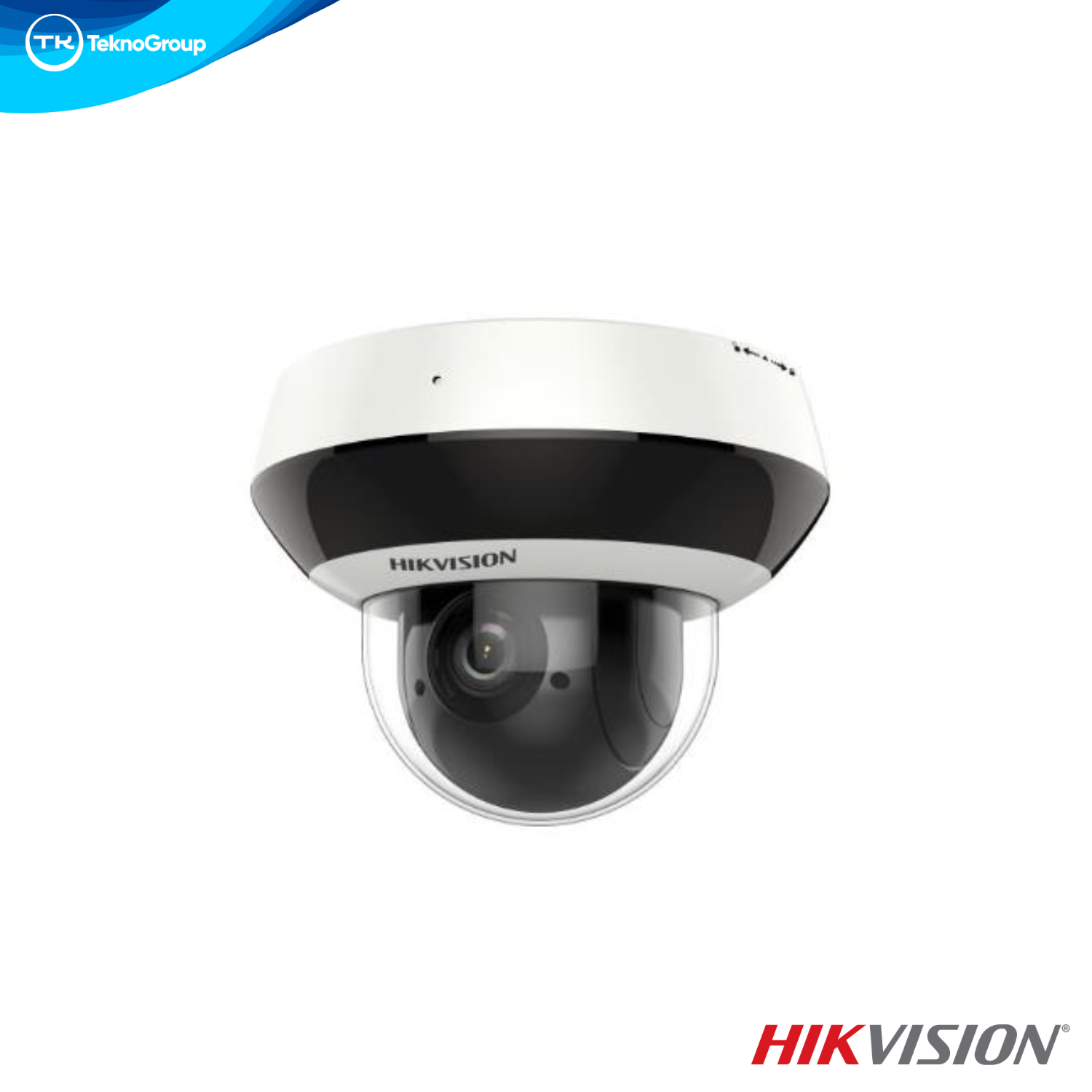 Cámara IP Domo PTZ 4MP Hikvision DS-2DE2A404IW-DE3 2.8-12mm - Zoom 4x, IR 20m, Audio 2 Vías, PoE, MicroSD 256GB, IP66
