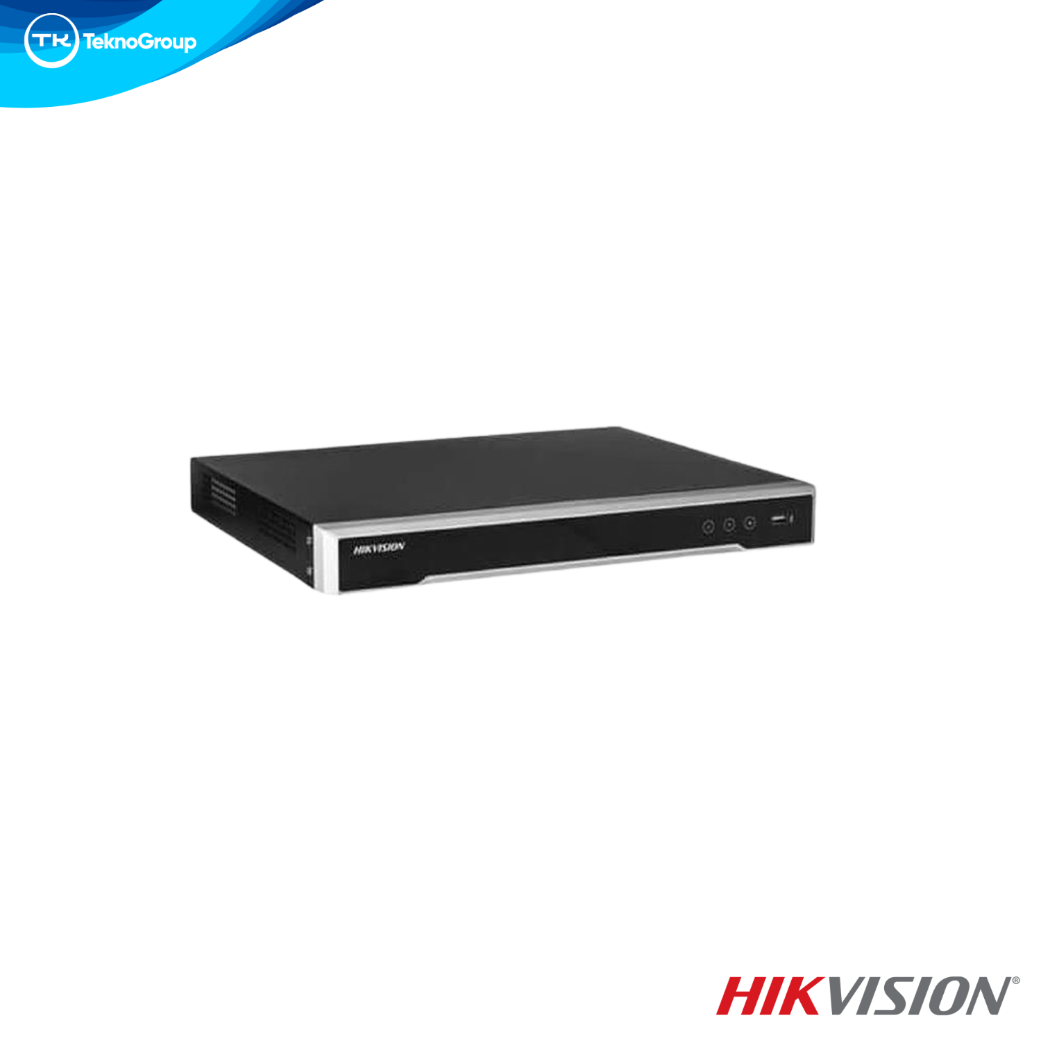 NVR Grabador IP 8 Canales Hikvision DS-7608NI-I2/8P 8 Puertos PoE Hasta 12MP 2 Bahías HDD