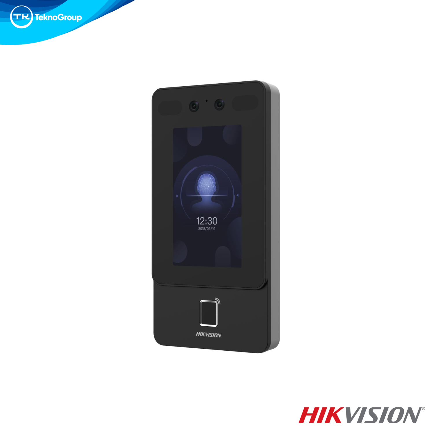 Control de Acceso Autónomo Facial PoE Mifare QR Hikvision DS-K1T342MFWX-E1 - Pantalla 4.3", Wi-Fi, LAN, Audio 2 Vías