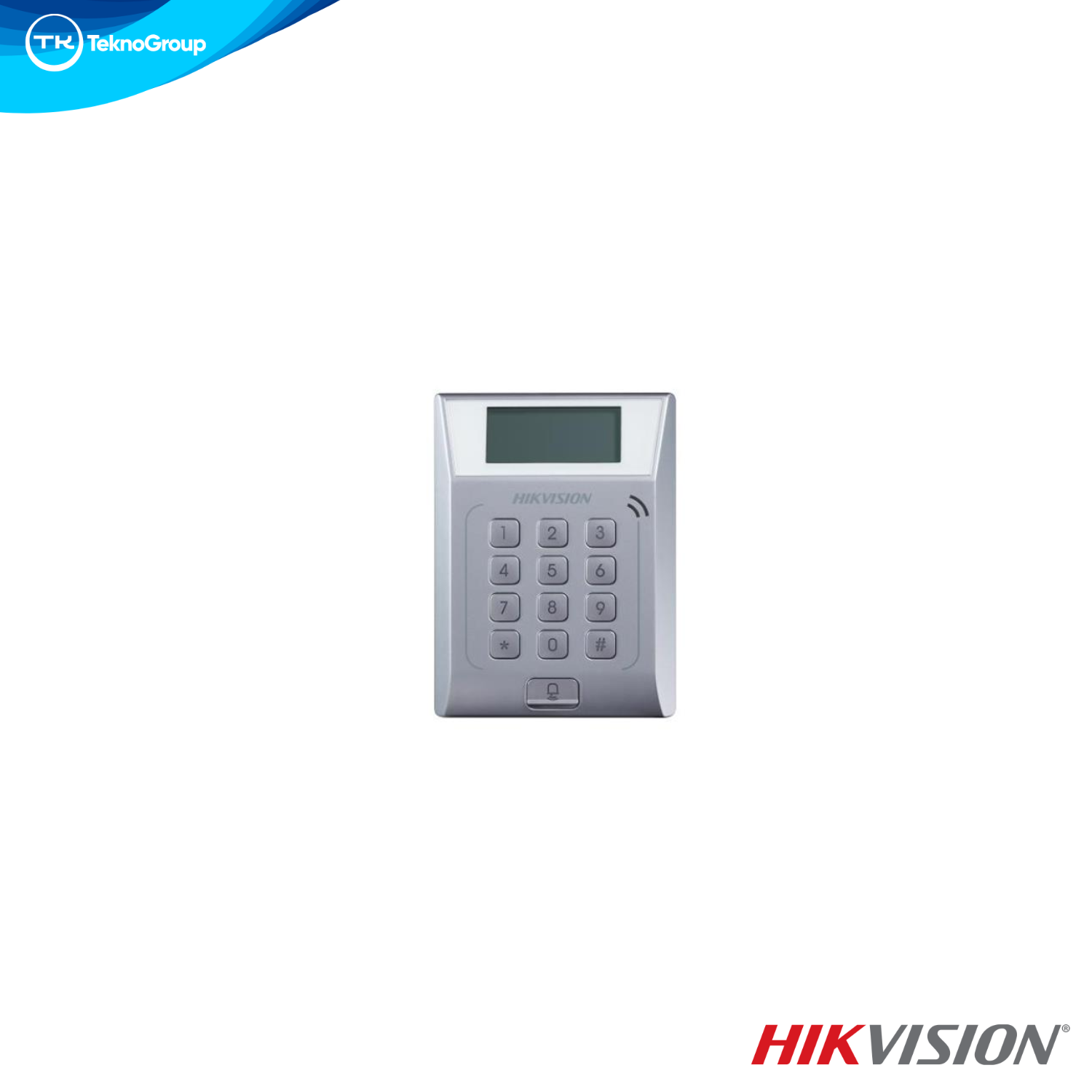 Control de Acceso Autónomo Mifare Hikvision DS-K1T802M 13.56MHz - Teclado, RJ45, 3000 Tarjetas, 10000 Eventos