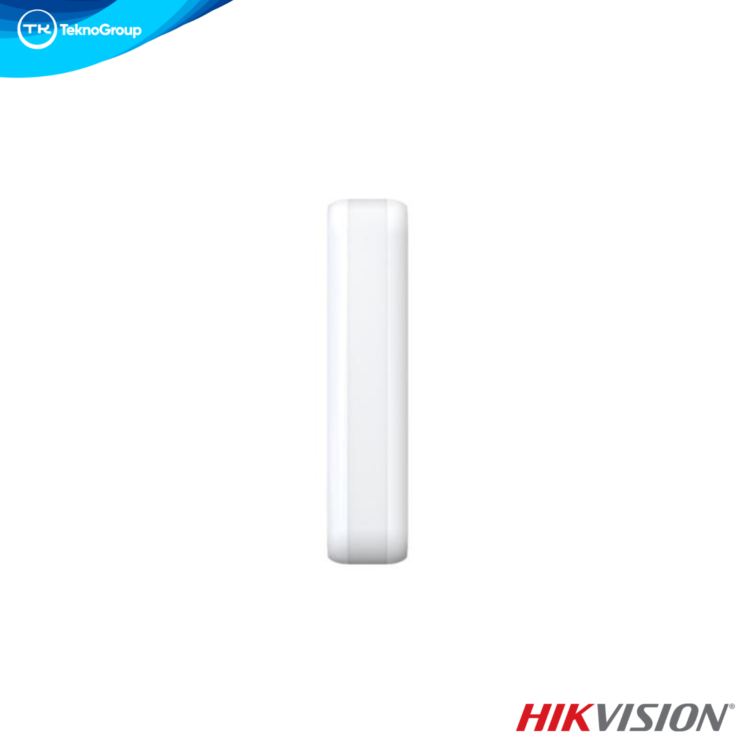 Detector PIR Inalámbrico de Cortina Exterior Hikvision DS-PDC10DM-EG2-WB - 10M, IP65, Antimascota 12Kg, AX Pro