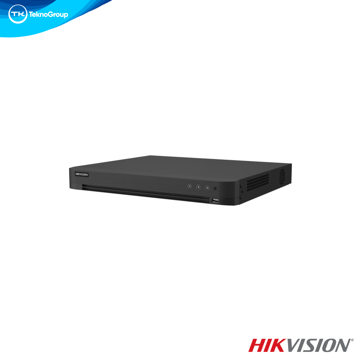 DVR 16 Canales 4K Penta-Híbrido Hikvision iDS-7216HUHI-M2/XT - H.265 Pro+, Audio Bidireccional, 2 HDD 12TB