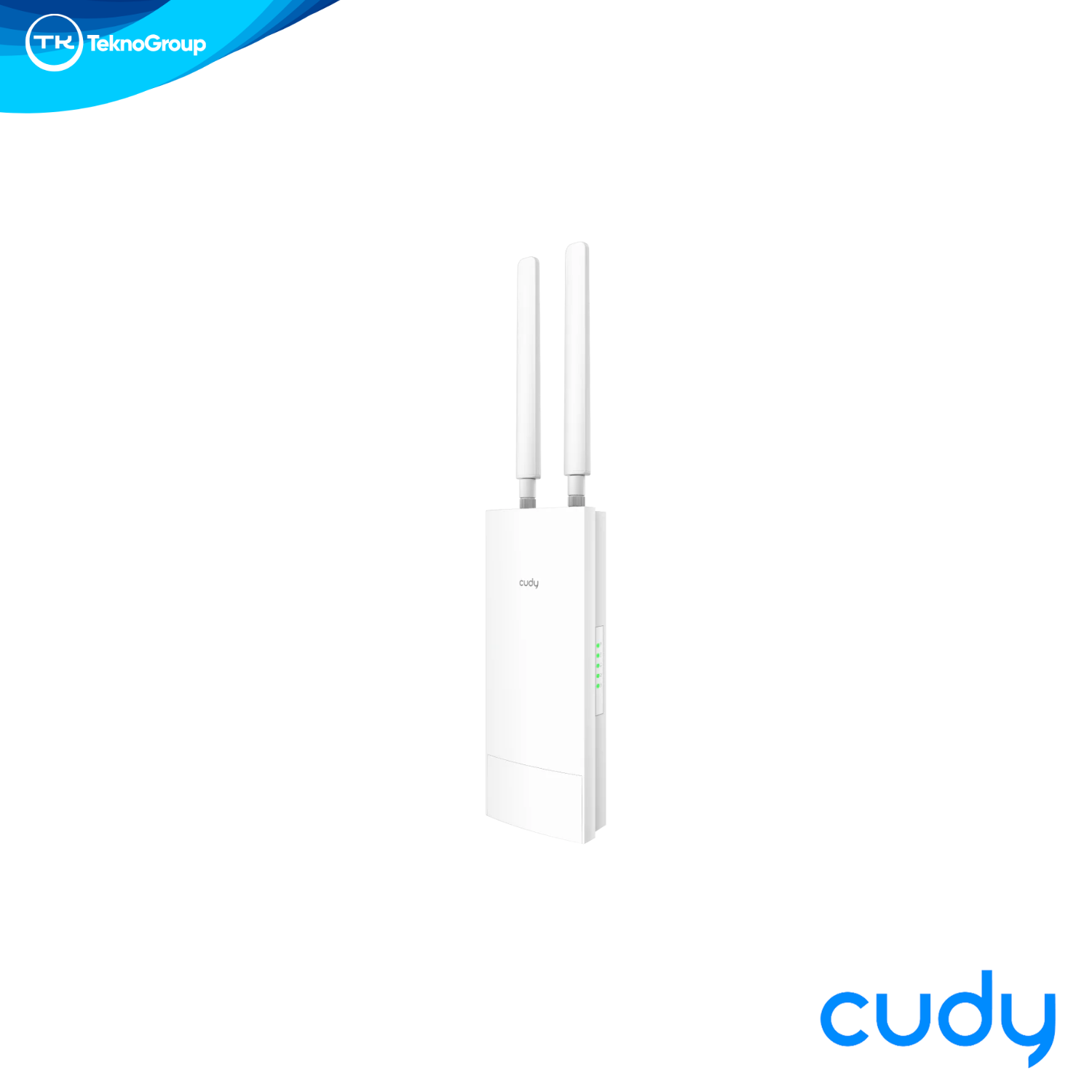 Punto de Acceso Wi-Fi Exterior Cudy AP1200 Outdoor AC1200 Doble Banda - IP65, PoE, 2 Antenas Desmontables y Modo AP/Mesh