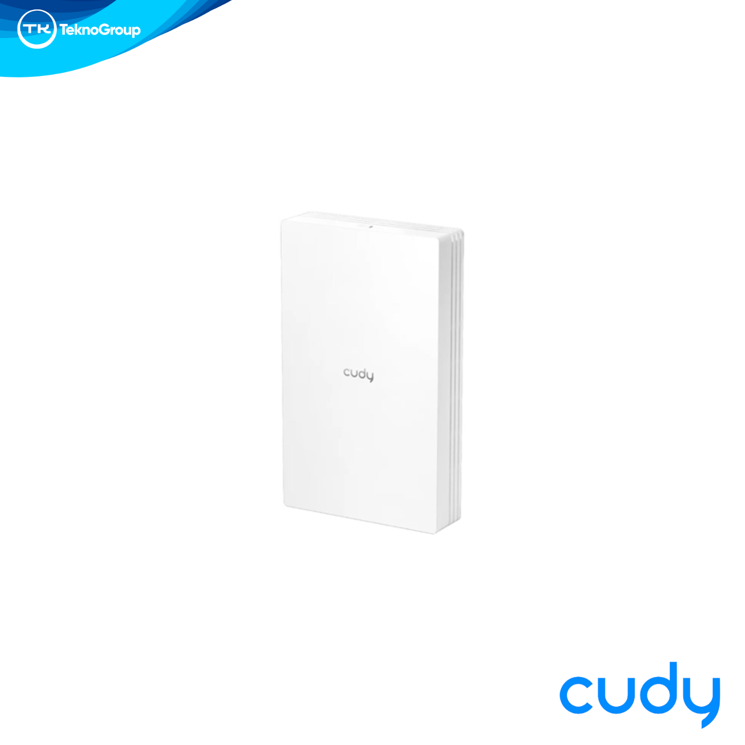 Punto de Acceso Wi-Fi 6 AX3000 de Pared Cudy AP3000 Wall - Switch 4 Puertos Gigabit, PoE Passthrough, HE160 y WPA3