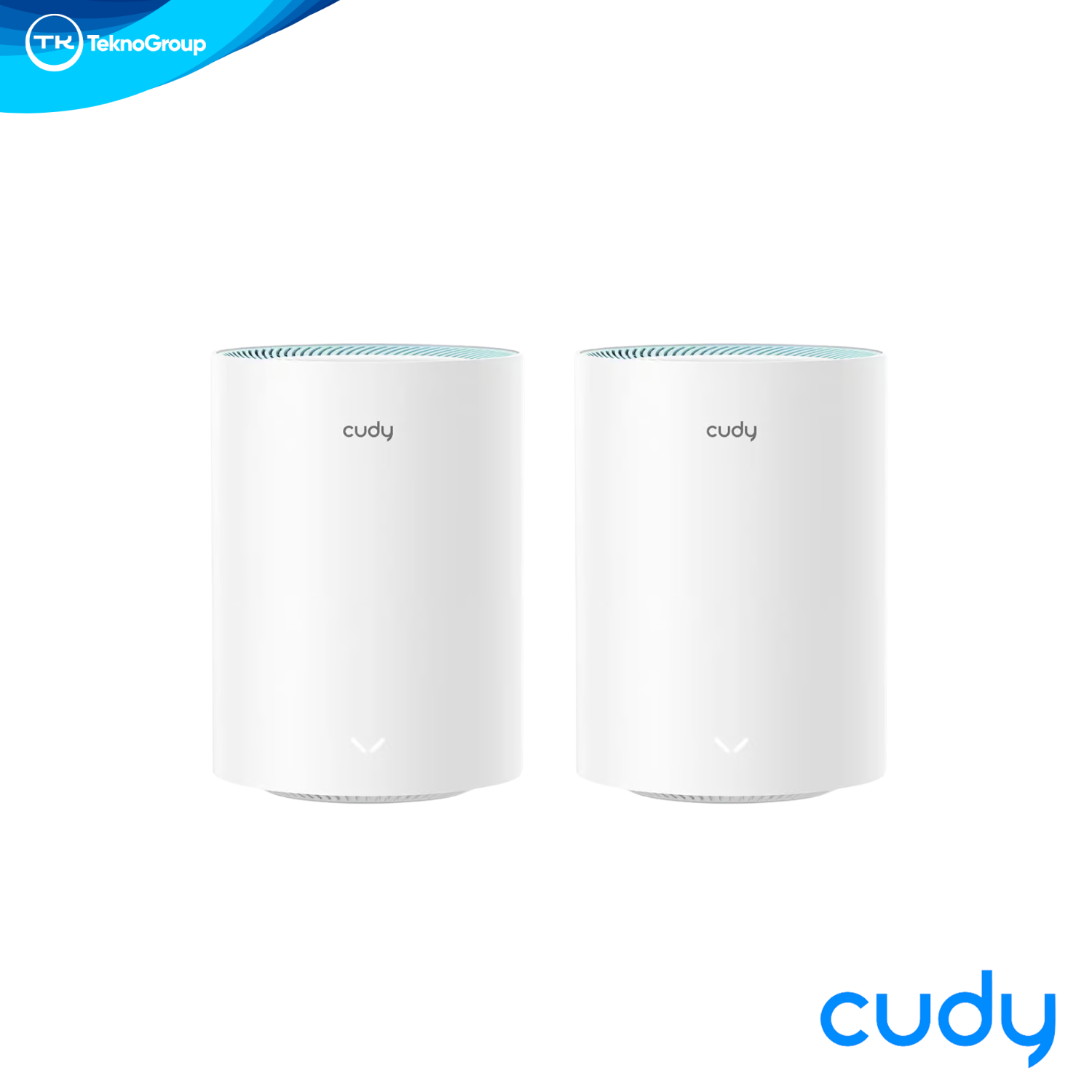 Sistema Mesh Wi-Fi AC1200 Gigabit Cudy M1300 2-Pack - Kit 2 Nodos, Doble Banda, Puertos 1000Mbps, 4 Antenas y VPN