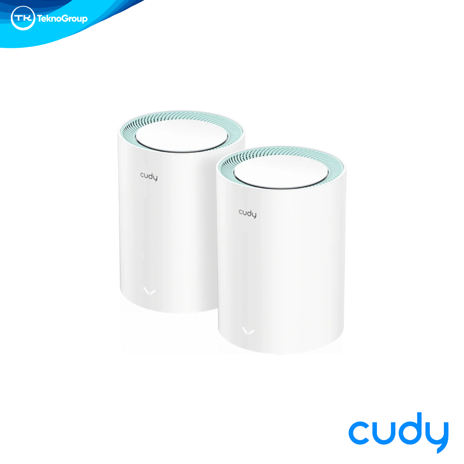 Sistema Mesh Wi-Fi 6 AX1500 Cudy M1500 2-Pack - Kit 2 Nodos, 3 Puertos Gigabit por Unidad, WPA3, VPN y Roaming