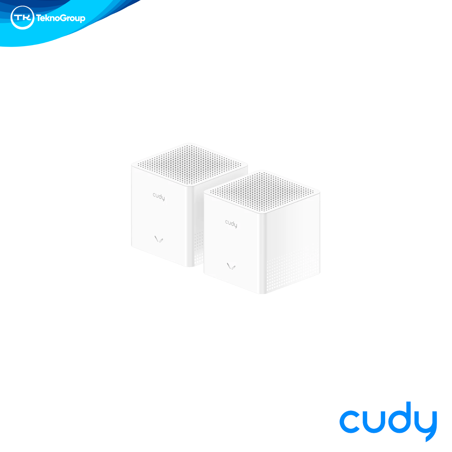 Sistema Mesh Wi-Fi 6 AX3000 Cudy M3000S 2-Pack - Kit 2 Nodos, Puertos Gigabit, HE160, WPA3, VPN y Roaming Continuo
