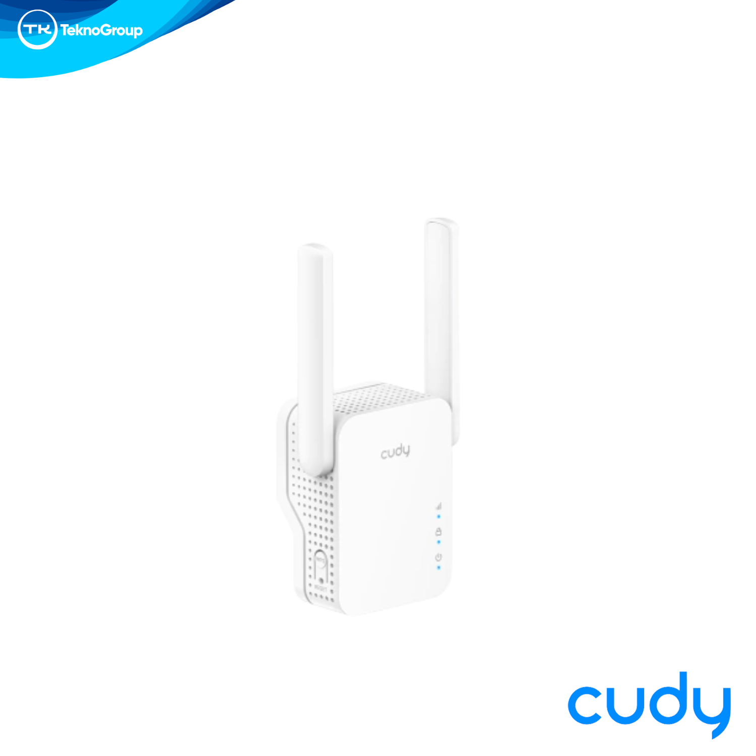 Extensor Repetidor Wi-Fi N300 Cudy RE300 300Mbps - Puerto LAN 10/100, Doble Antena, WPS, Cudy Mesh y WPA3