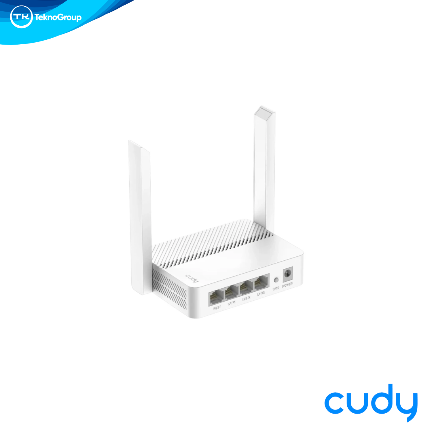 Router Wi-Fi N300 Cudy WR300 300Mbps - 1 Puerto WAN 3 Puertos LAN 10/100, Doble Antena 5dBi, Modos 5 en 1 y WISP