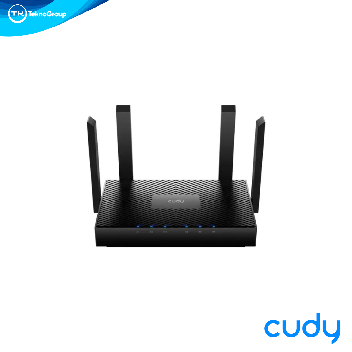 Router Wi-Fi 6 AX3000 Gigabit Cudy WR3000 - 2402Mbps 5GHz HE160, Puertos 1000Mbps, 4 Antenas 5dBi, WPA3, VPN y Mesh