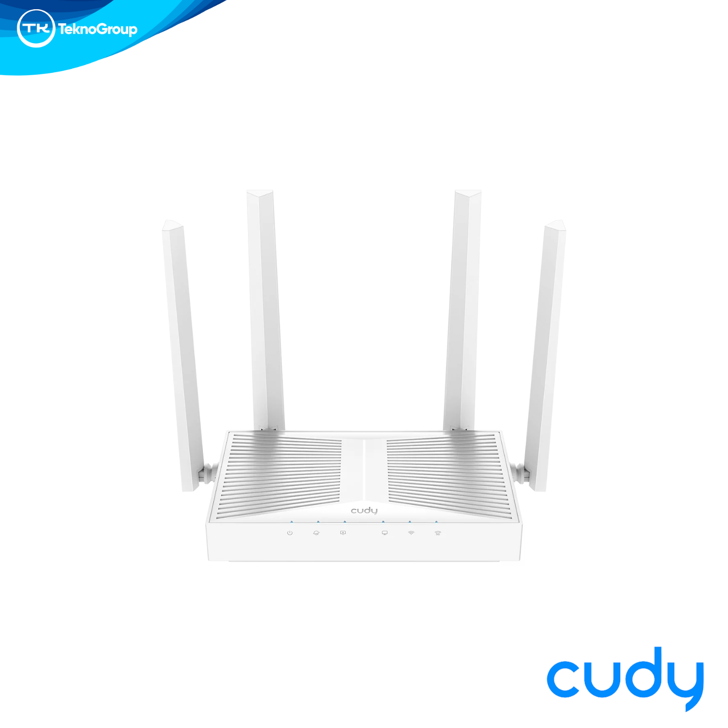 Router Wi-Fi 6 AX3000 Gigabit Cudy WR3000E - 2402Mbps 5GHz HE160, 4 Puertos LAN 1000Mbps, 4 Antenas 5dBi, WPA3 y VPN