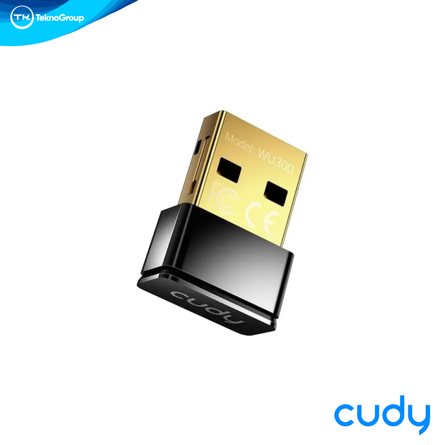 Adaptador USB Wi-Fi 6 Cudy WU300 Nano 286Mbps 2.4GHz - Antena Interna, Cifrado WPA3, Auto-Install y Plug & Play